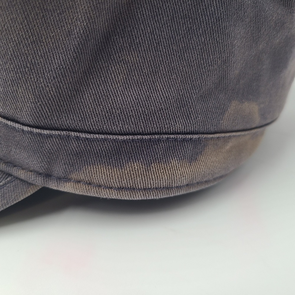 Apple Hat Adjustable Blue Distressed Cadet Military Army Cap Tech Logo Promo Men - Picture 7 of 14
